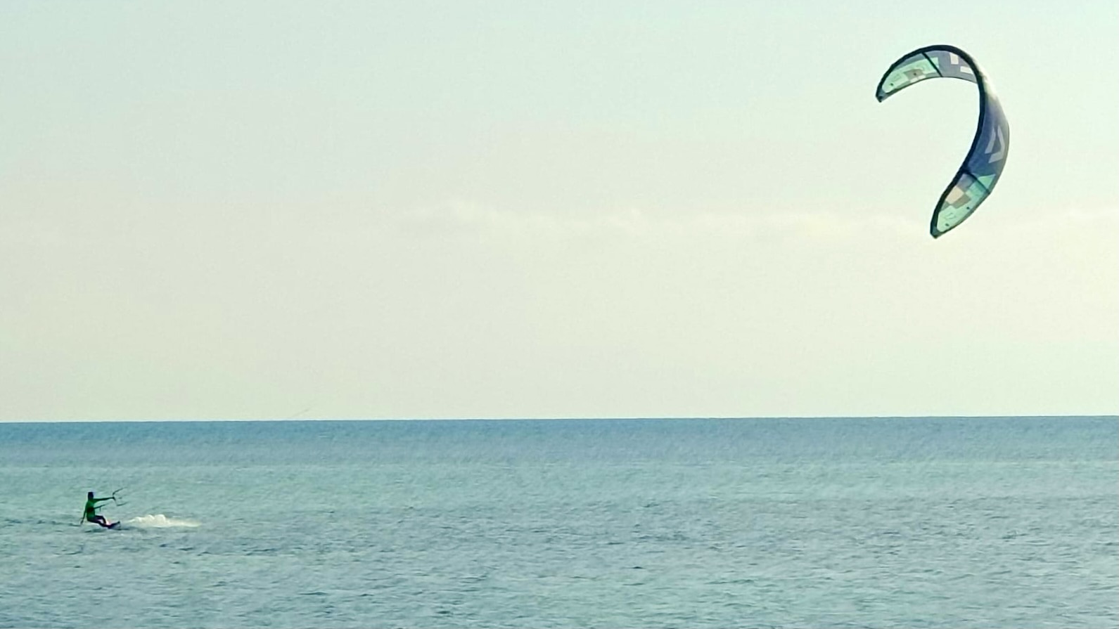 Kitesurfing off the coast of Koh Phangan